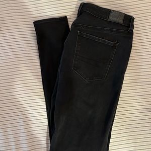 Women’s black American eagle high rise jeggings